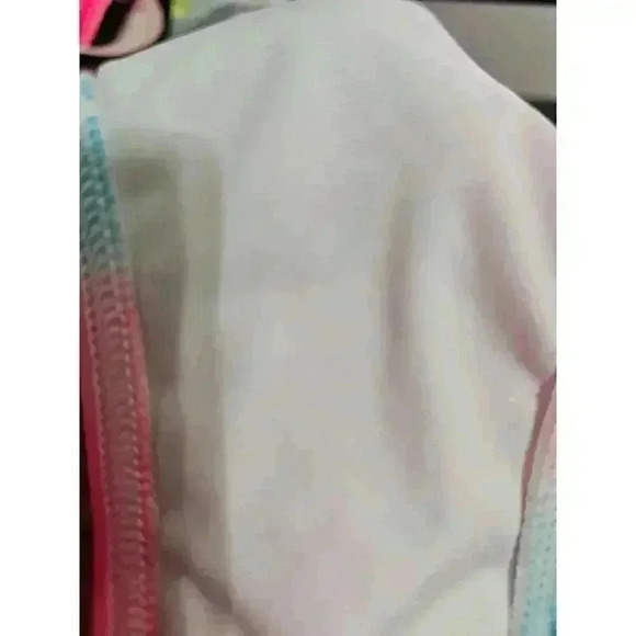 Victoria's Secret Pink Women's Size M/L Pink and Blue Fringe Star Bikini - Picture 7 of 7